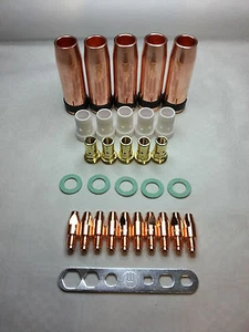 Wear Parts Set MB401 MB501 TBI411/511 400 500 MIG/MAG Nozzle Holder M8x30tip - Picture 1 of 1
