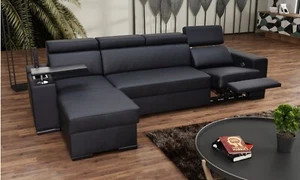 Elektrische Ecksofa FENIX ZF 3 mit Schlaffunktion und Elektrischer Sitzfunktion - Bild 1 von 16