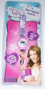 Montre numéique Disney Violetta slim easy read digital watch enfant fille - Imagen 1 de 1