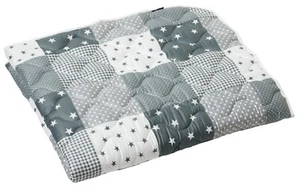NEU: Babyfrücht Krabbeldecke rutschfest - HLP: Patchwork Sterne/Punkte 100x100cm - Bild 1 von 4