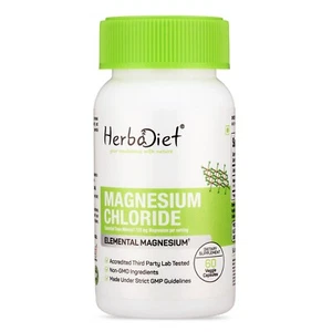 Magnesium Chloride Capsules - Essential Mineral - High Absorption - Non GMO - Picture 1 of 4