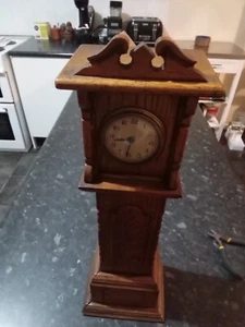 Florn Germany Long Case Tall Clock Wind-Up Desk Clock for Repair - Picture 1 of 15