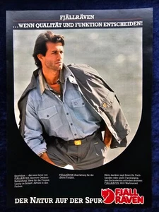 Fjäll Räven Sportsline, Outdoor Bekleidung, originale Werbung aus 1985 - Picture 1 of 1