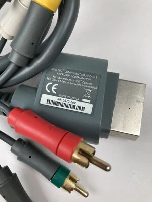 XBox 360 Component HD AV Cable Cord MicroSoft Switch Cord X810972-002 TV/HDTV - Image 1 of 4