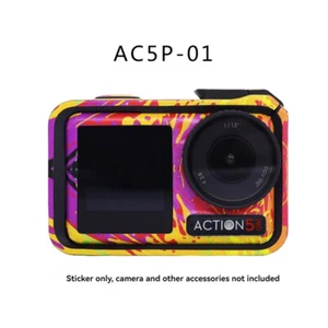 Sports Camera Stickers Colour Change Stickers for DJI Action 5PRO - Picture 1 of 42