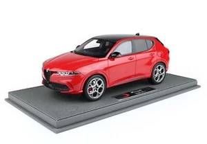 1:18 BBR Alfa Romeo Tonale Tributo Plug-In Rosso Alfa +Showcase BBRC1858A-VET Mo - Picture 1 of 2