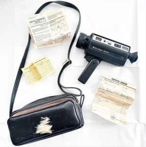 Bell & Howell 2103 XL Video Camera & Bag Super 8mm Movie Camera Case Movie Prop - Picture 1 of 19
