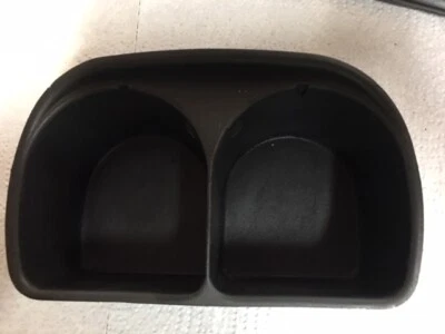 1995-2002 Saturn S series console cup holder coin tray insert  OEM Black ~B45 - Imagem 1 de 4
