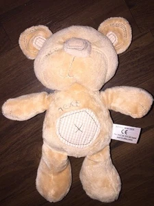 Next orsacchiotto orsacchiotto cane 23 cm seduto animale di pezza peluche marrone quadri - Foto 1 di 6