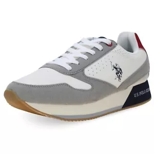 Scarpe U.S. Polo Assn. Nobil NOBIL003L-WHI Bianco - Foto 1 di 6