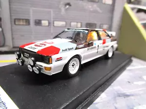 AUDI Quattro Turbo Rallye Monte Carlo #1 Mikkola Hertz 2nd RRfr51 Trofeu 1:43 - Imagen 1 de 4