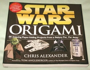 Star Wars Origami Buch von Chris Alexander (c)2012 Papier Falten Artoo Yoda Vader - Bild 1 von 2