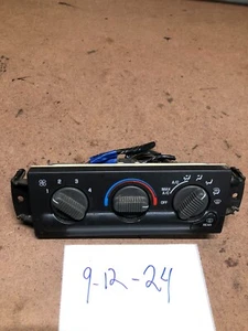1998-2004 Chevy S-10 GMC Sonoma Heater A/C Temp HVAC Climate Control Switch Unit - Picture 1 of 10