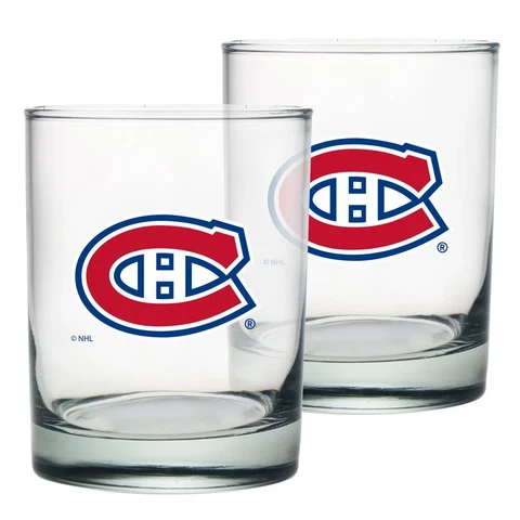 Montreal Canadiens Rocks Glass Set Cover