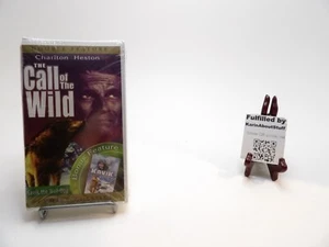 The Call of the Wild/Kavik the Wolf Dog [VHS Tape] Charleton Heston Sealed New - Imagen 1 de 4