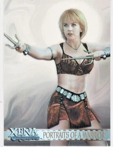 Xena PP10 Portraits of Warrior Patricia Parker Art&Images insert card Gab w/sais - Picture 1 of 2