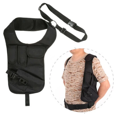 Tactical Concealed Underarm Shoulder Gun Holster Pouch Carry Bag For Gun Pistol - Image 1 of 4