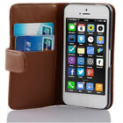 Hülle für Apple iPhone 5C Schutz Geldbörse Ständer Abdeckung Magnetbuch