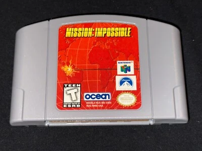 Mission: Impossible (Nintendo 64, 1998) Cleaned / Tested / Authentic N64 - Image 1 of 4