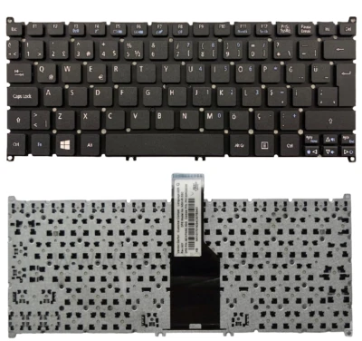 TUR Keyboard ACER ASPIRE ONE 725 726 756 V5-123 E3-112 S3-391 V3-112 V5-171 - Image 1 of 2