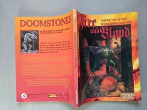 Doomstones Fire and Blood Warhammer Fantast Role Play - Picture 1 of 1