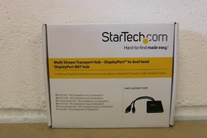 Multi-Stream Transport Hub MDP TO DP ADAPTER 2 MINI DISPLAYPORT NEW - Picture 1 of 3