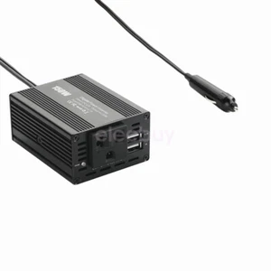 New 150W Car Power Inverter 12V to 110VAC Power Converter USB Outlet - Picture 1 of 5