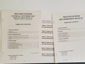 KIT DE CONVERSIÓN UNIVERSAL VIDEOJUEGO VERTICAL NEO GEO MANUAL DE INSTALACIÓN NEOGEO - Imagen 1 de 4