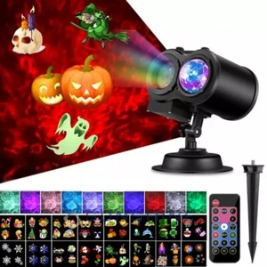 Proyector de LED luces láser navideñas luz de proyección láser para exteriores - Picture 1 of 84