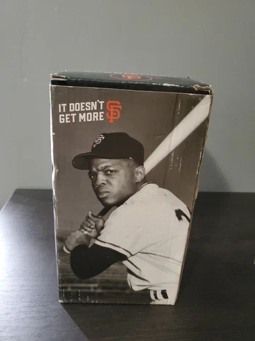 SAN FRANCISCO GIANTS 2019 BOBBLEHEAD, WILLIE MAYS ANNIVERSARY 20 YEARS, MIB SGA Cover