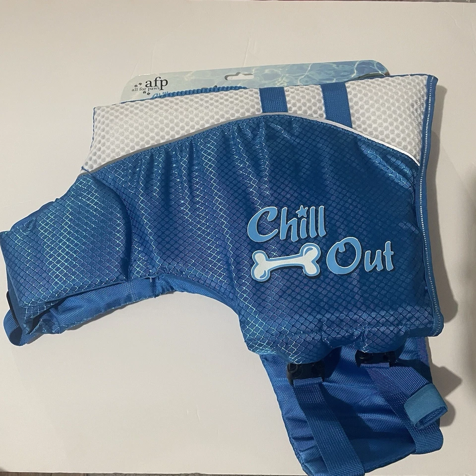 ALL FOR PAWS Dog Life Jacket - Folding Dog Life Vest, Portable Airbag Dog... - Imagem 1 de 2