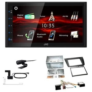 JVC Bluetooth 2DIN DAB+ Autoradio für Seat Altea ab 2004 schwarz inkl Canbus - Bild 1 von 5