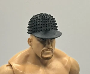 WWE Black Spiky Hat Baseball Cap Accessoire Mattel Figur Kleidung Requisite 1/12 J1 - Bild 1 von 1