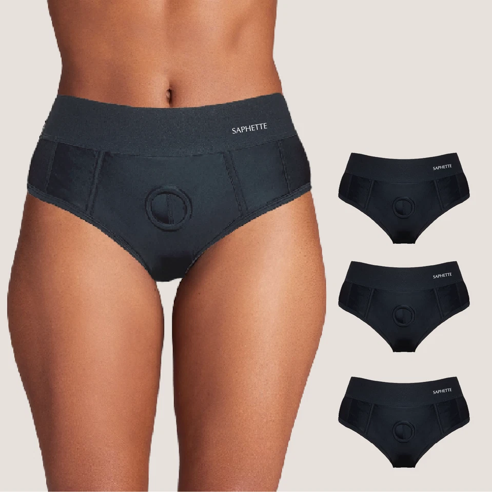 Aura Boxer Harness & Packer – Strap-On Ready, Underwear Comfortable | SAPHETTE