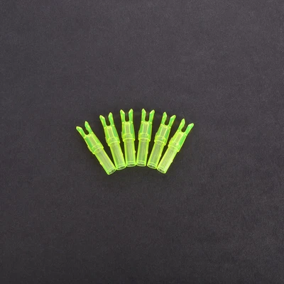50pcs Arrow Nocks ID6.2mm Insert Plastic Tails Arrow Shaft DIY Archery Bow Shoot - Image 1 of 4