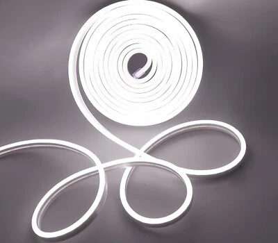 Striscia 2 METRI Tubo Neon LED 12V  Per Interno Esterno Modellabile e Tagliabile - Immagine 1 di 4