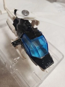 MATCHBOX BLACK/WHITE POLICE MISSION HELICOPTER - Picture 1 of 11
