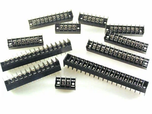 Blockmaster HD601 10A 250V 6.35mm Terminal Block Range 2-16 Way 4 Pieces EB78 - Picture 1 of 4