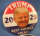 WHOLESALE LOT OF 12 TRUMP KEEP AMERICA GREAT CAMPAIGN BUTTONS PHOTO 2020 USA US