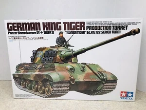 Tamiya German King Tiger Production Turret #35164 1/35 Scale Model Kit NEW - Picture 1 of 6