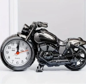 1pc Motorcycle Alarm Clock, Motorcycle Ornament,For Home, Living Room, & Office - Picture 1 of 8