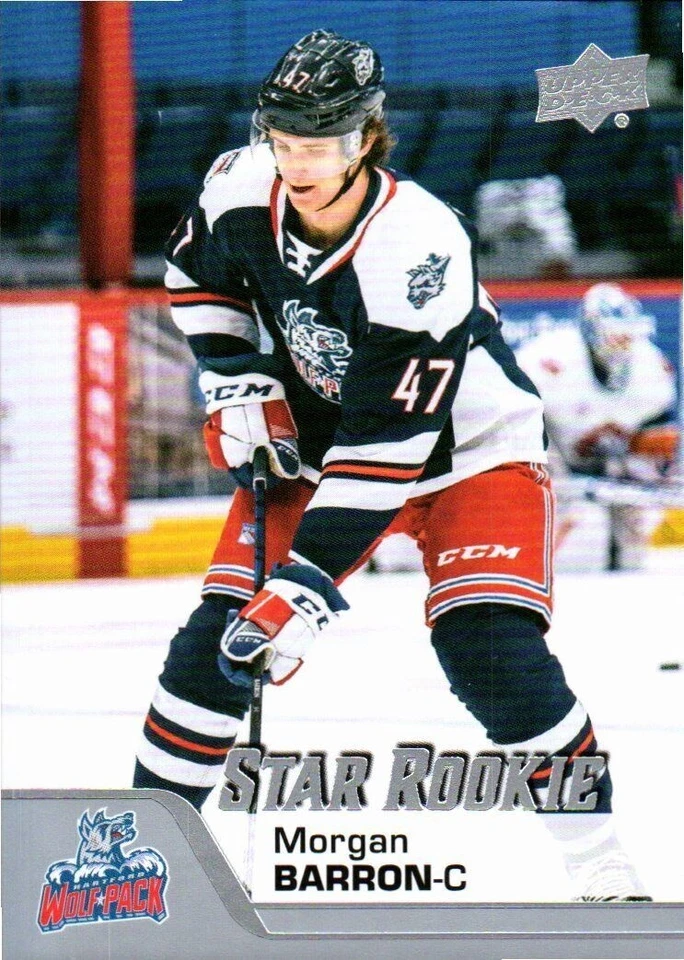 Morgan Barron 2020-21 Upper Deck AHL Star Rookies Hartford Wolf Pack - Image 1 of 1
