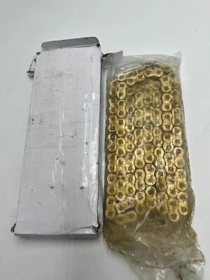 Cadena dorada para moto 530SX2-150L para Kawasaki BMW Spring Breeze duradera Foto 1 de 4