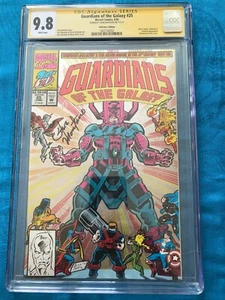 Guardians of the Galaxy #25 - CGC SS 9.8 NM/MT - Signed by Steve Montano - Picture 1 of 4