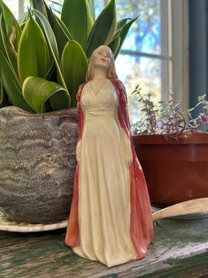 Vintage 1949 Royal Doulton Porcelain Figurine "Collinette" HN 1999 7 1/2" Tall - Image 1 of 4