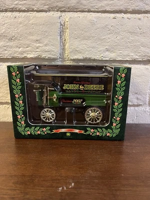 2002 Christmas NOS ERTL 1/25 Scale John Deere 1904 Knox Delivery Wagon  - Image 1 of 4