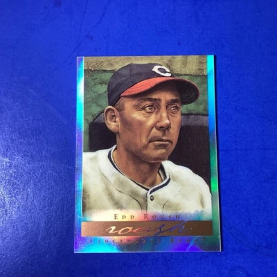 2003 Topps Gallery HOF Artist Proof #9 Ed Roush (White “C”) - Image 1 of 2