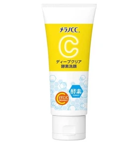 Large 200g Melano CC Deep Clear Enzyme Facial Cleanser 130g Enzymes and VitaminC - Picture 1 of 7