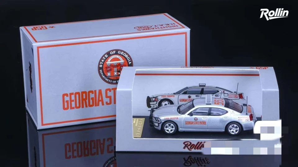 Rollin 1:64 Dodge Charger GSP Nighthawk Squad Diecast Model APAxpo 2025#553 - Image 1 of 4