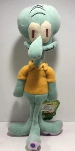 NEW Vintage Nanco Spongebob Squarepants Squidward Soft Plush Toy 14” 2002 Rare - Picture 1 of 15